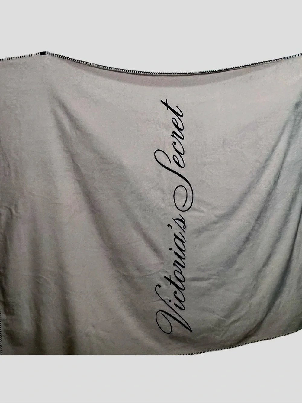 Victoria's Secret Baby Pink Logo Throw Blanket